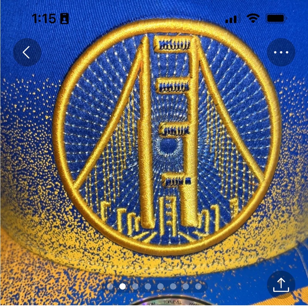 Golden State NBA hat - Picture 2 of 7